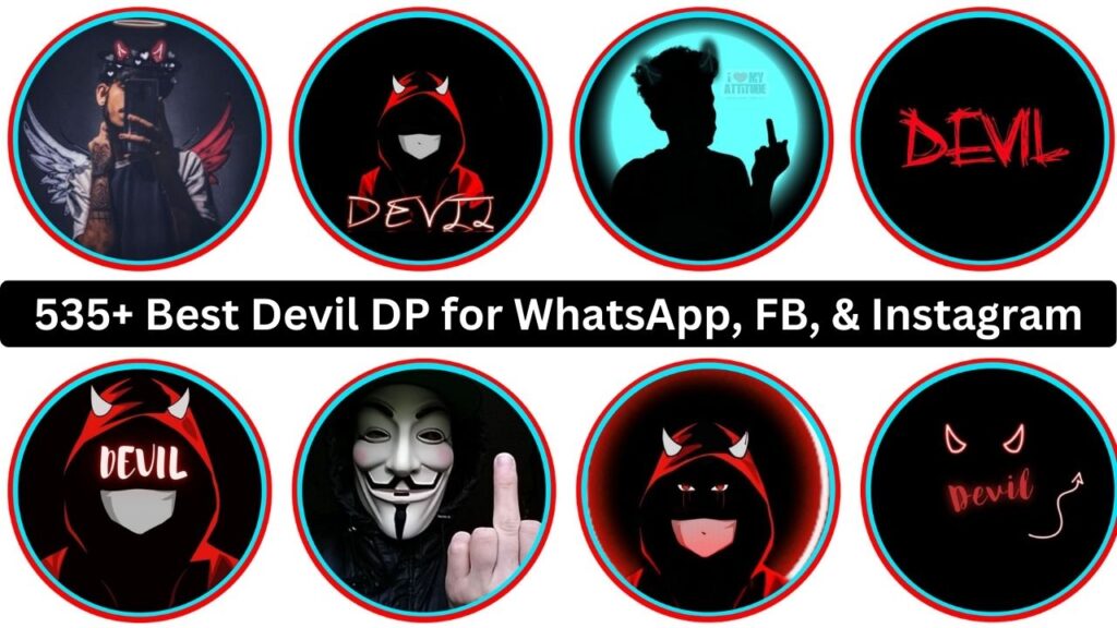 Devil Dp 535+ Best Devil Dp For Whatsapp, Fb, & Instagram