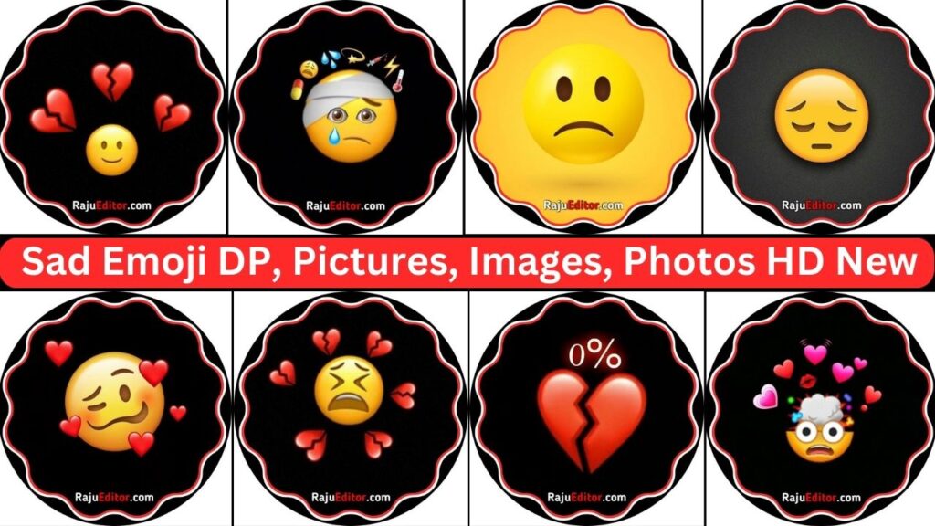 Sad Emoji Dp For Whatsapp, Fb & Instagram 2023