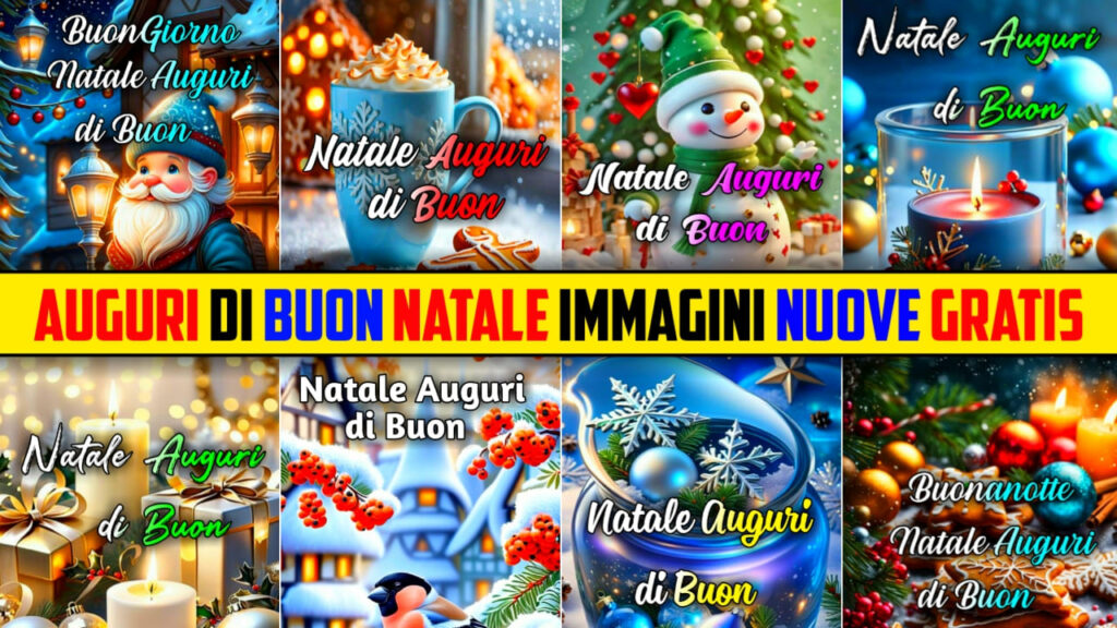 Auguri Di Buon Natale Immagini Nuove Gratis 2023