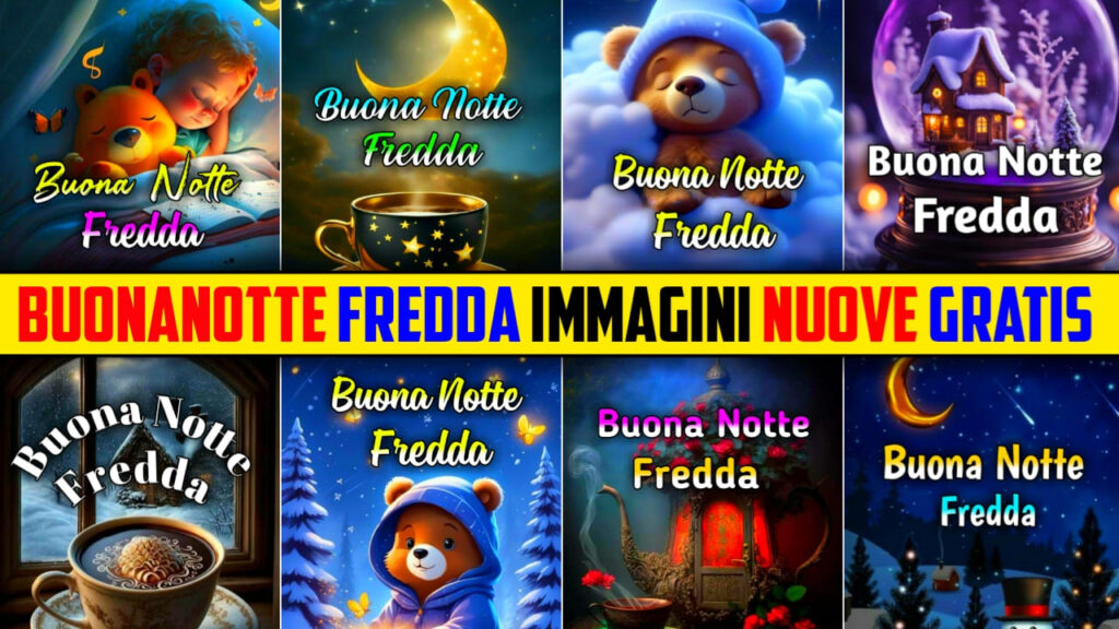 Buona Notte Fredda Immagini, Gif Nuove Gratis 2024