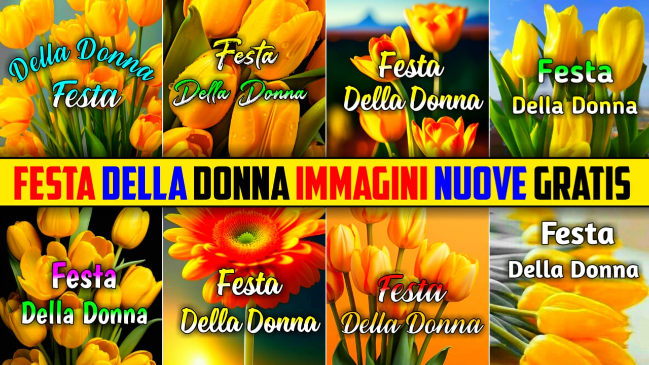 🔥 1089+ Festa Della Donna Immagini, GIF, Fotos Nuove Gratis 2024 -  RajuEditor.Com