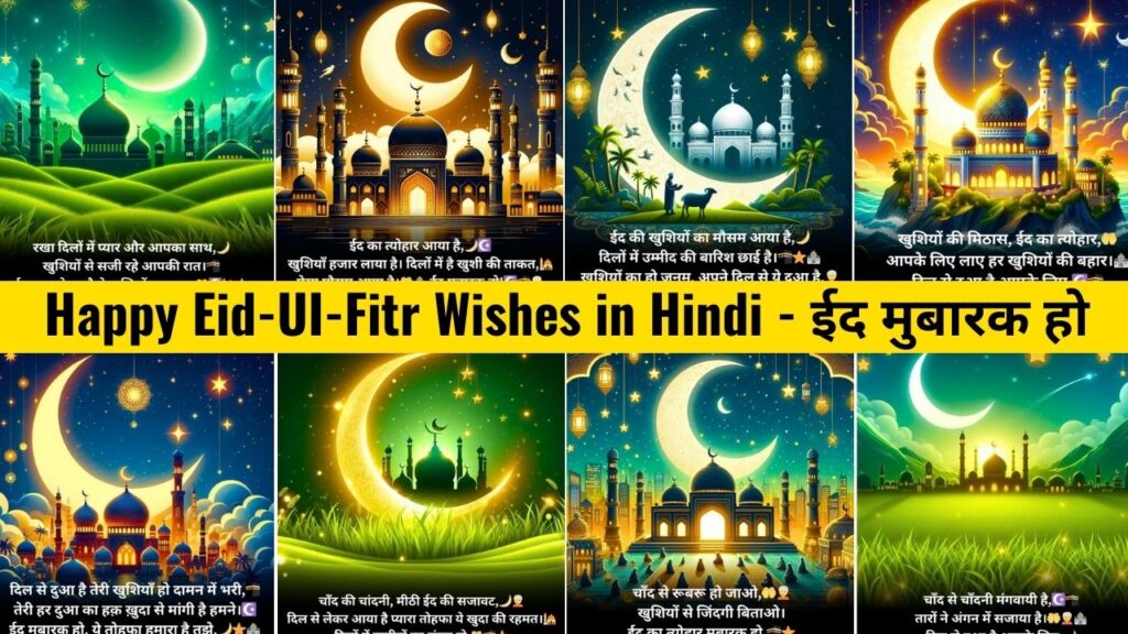 Eid Mubarak Shayari, Wishes, SMS, Quotes, Status Images